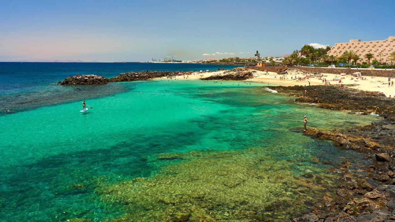 Apartment Calypso, Completo Con Vistas Al Mar Y A La Piscina En Costa Teguise