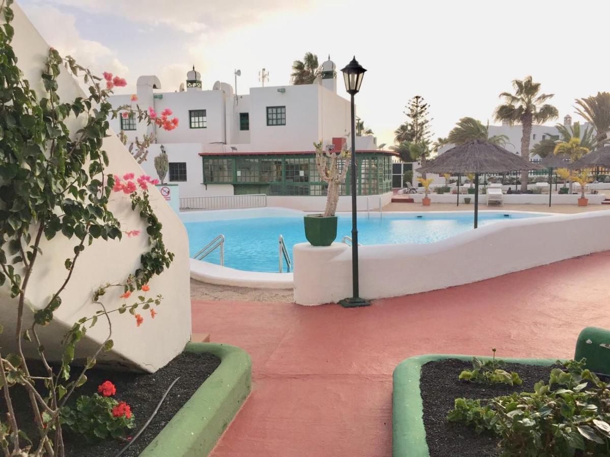 Apt. Rus Playa Pocillos. Pool And Terrace. * Tias