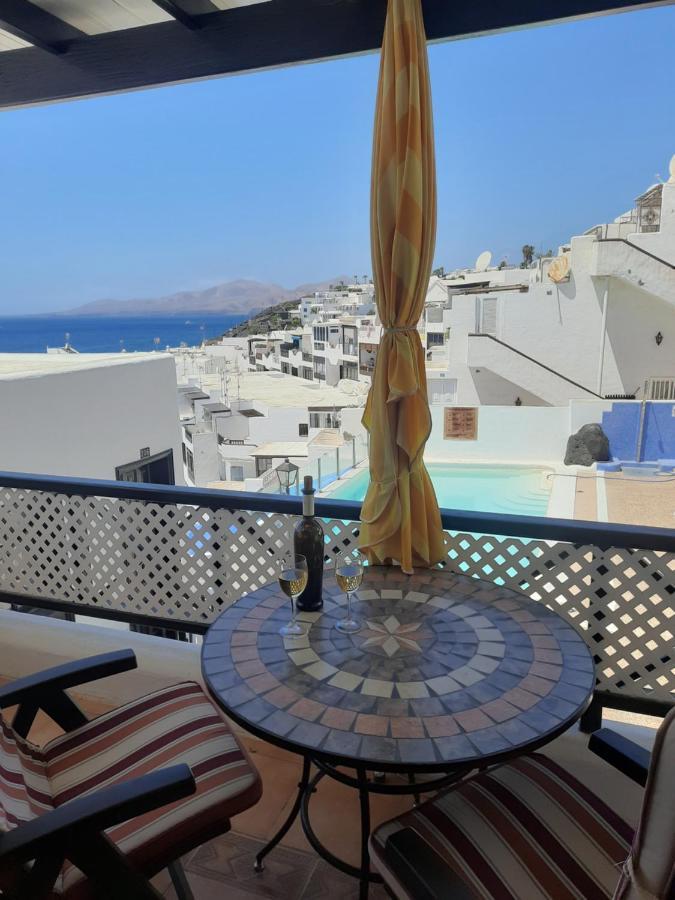 The White Dragos With Ocean View - Ac - Private Pool Apartment Tias