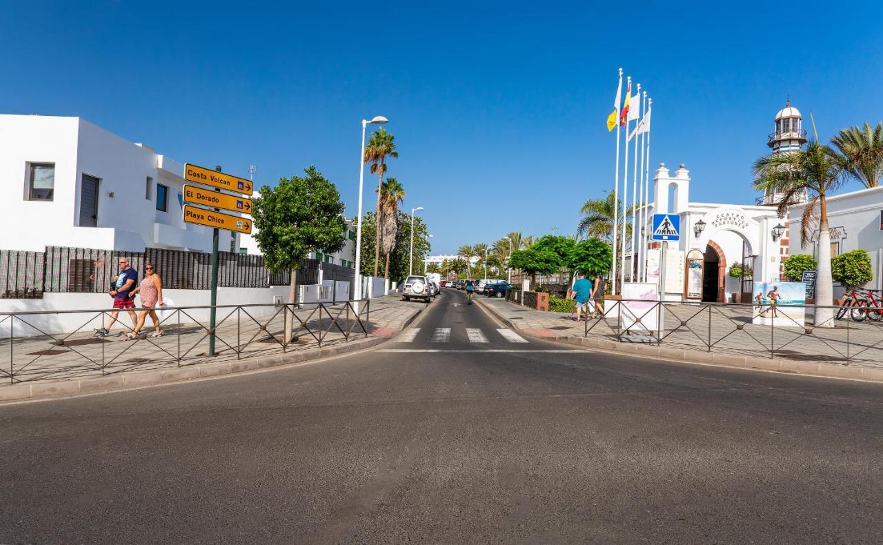 White Volcano Pool, Gym And Activities In Sport Center Fariones Included Puerto del Carmen (Lanzarote)