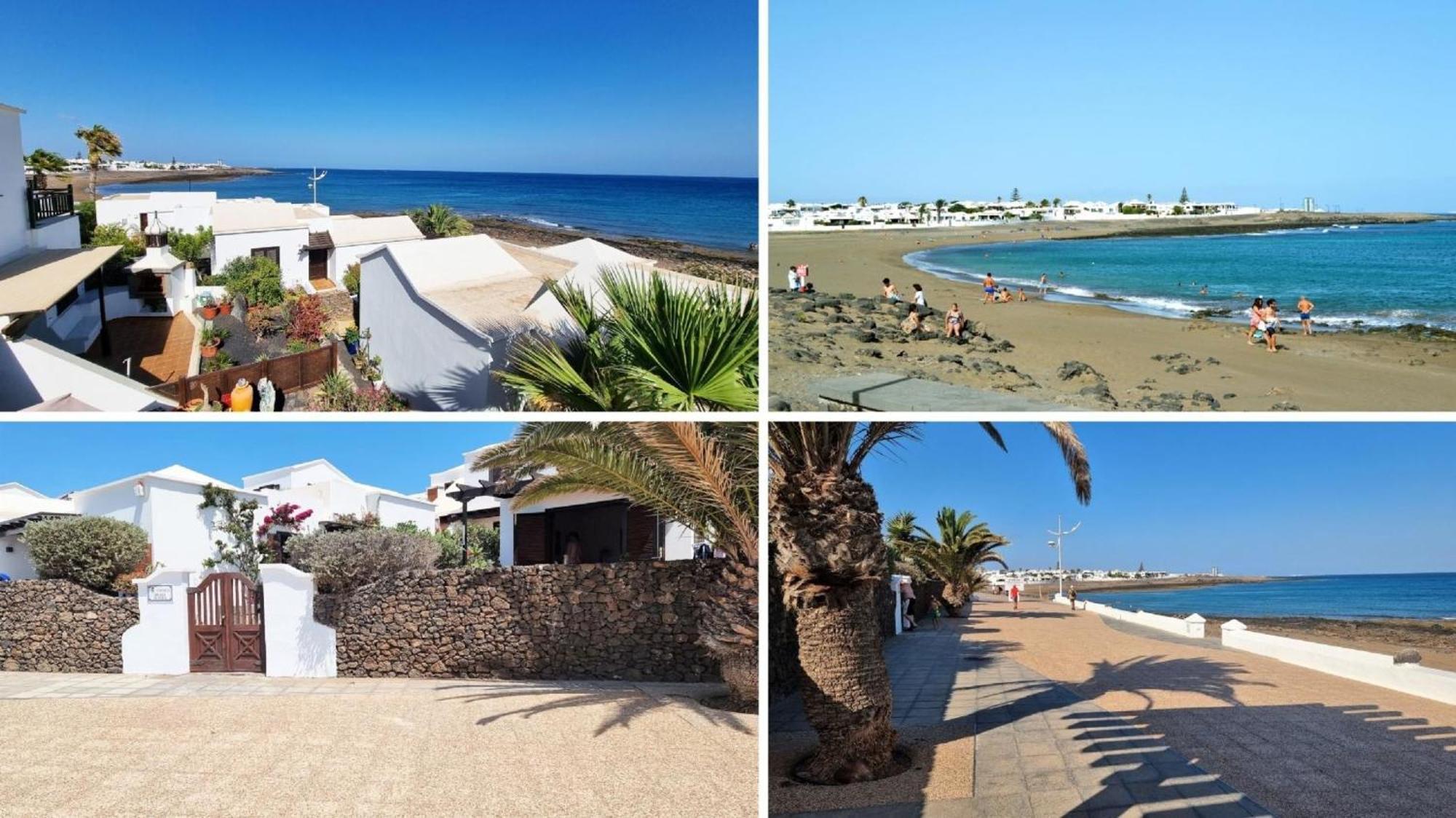 In Playa Honda Mit Sonniger Terrasse Und Meerblick