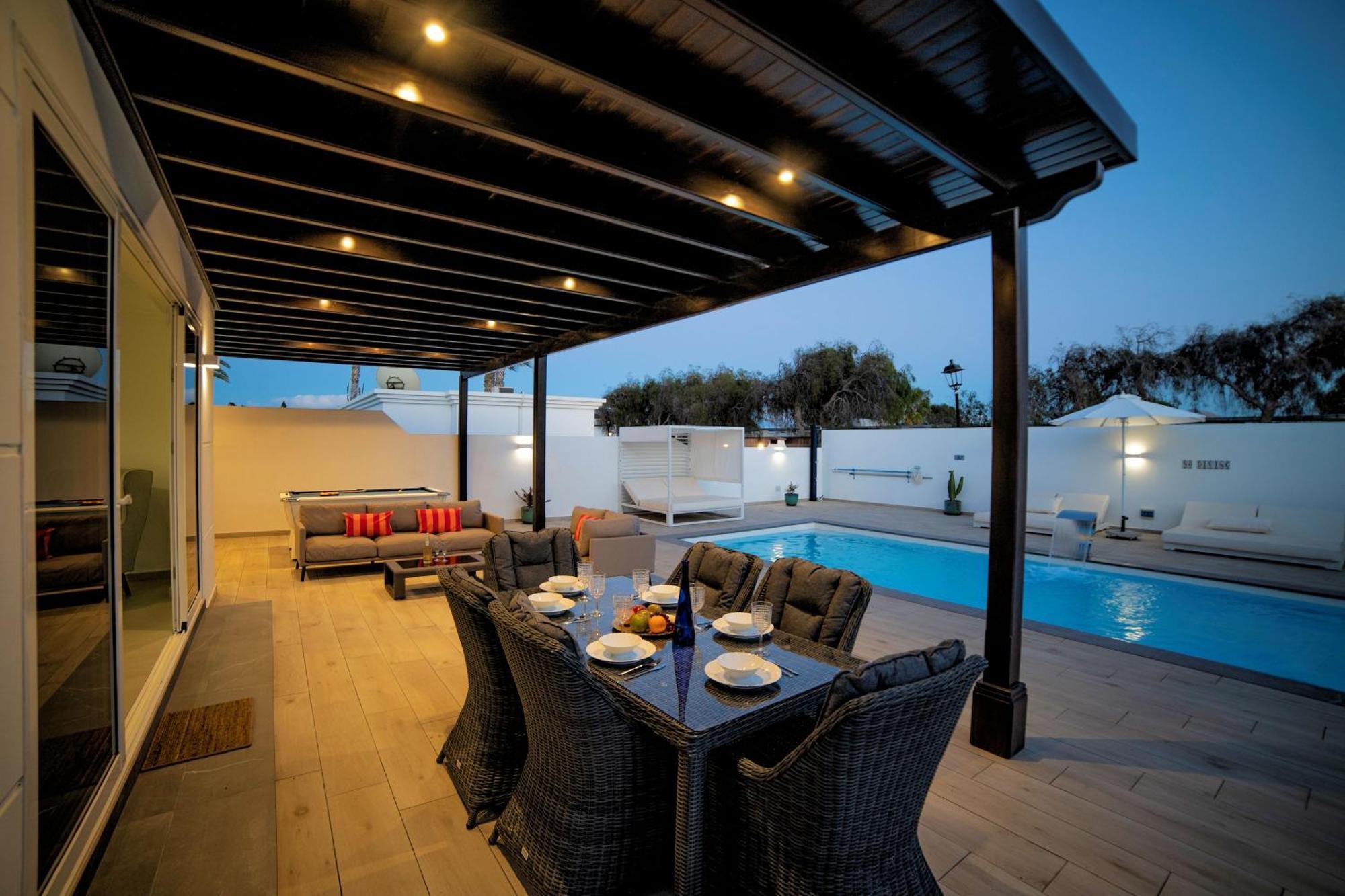 Beautiful Puerto Del Carmen 3 Bedrooms Crystal Private Pool Close To Amenities Lanzarote * Tias