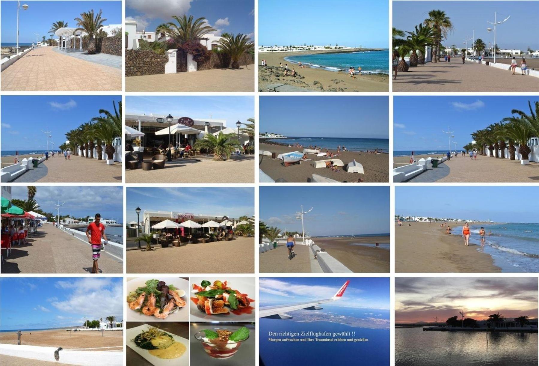 In Playa Honda Mit Sonniger Terrasse Und Meerblick Apartamento