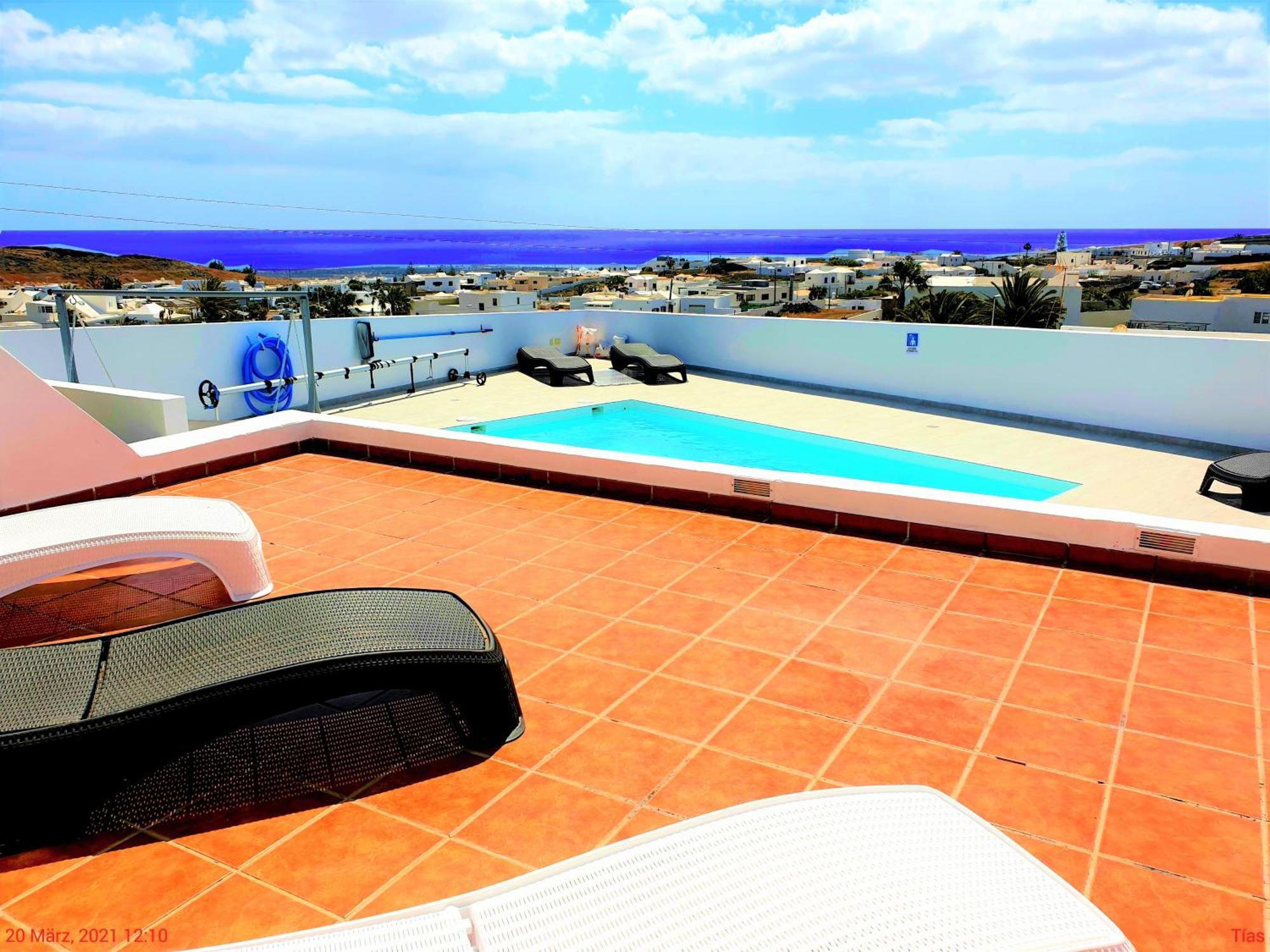 Vista Mar I, Meerblick, 360 Qm, Heated Pool, Hot Tube, Roof Terrace, Gaming Room, Wifi Tias