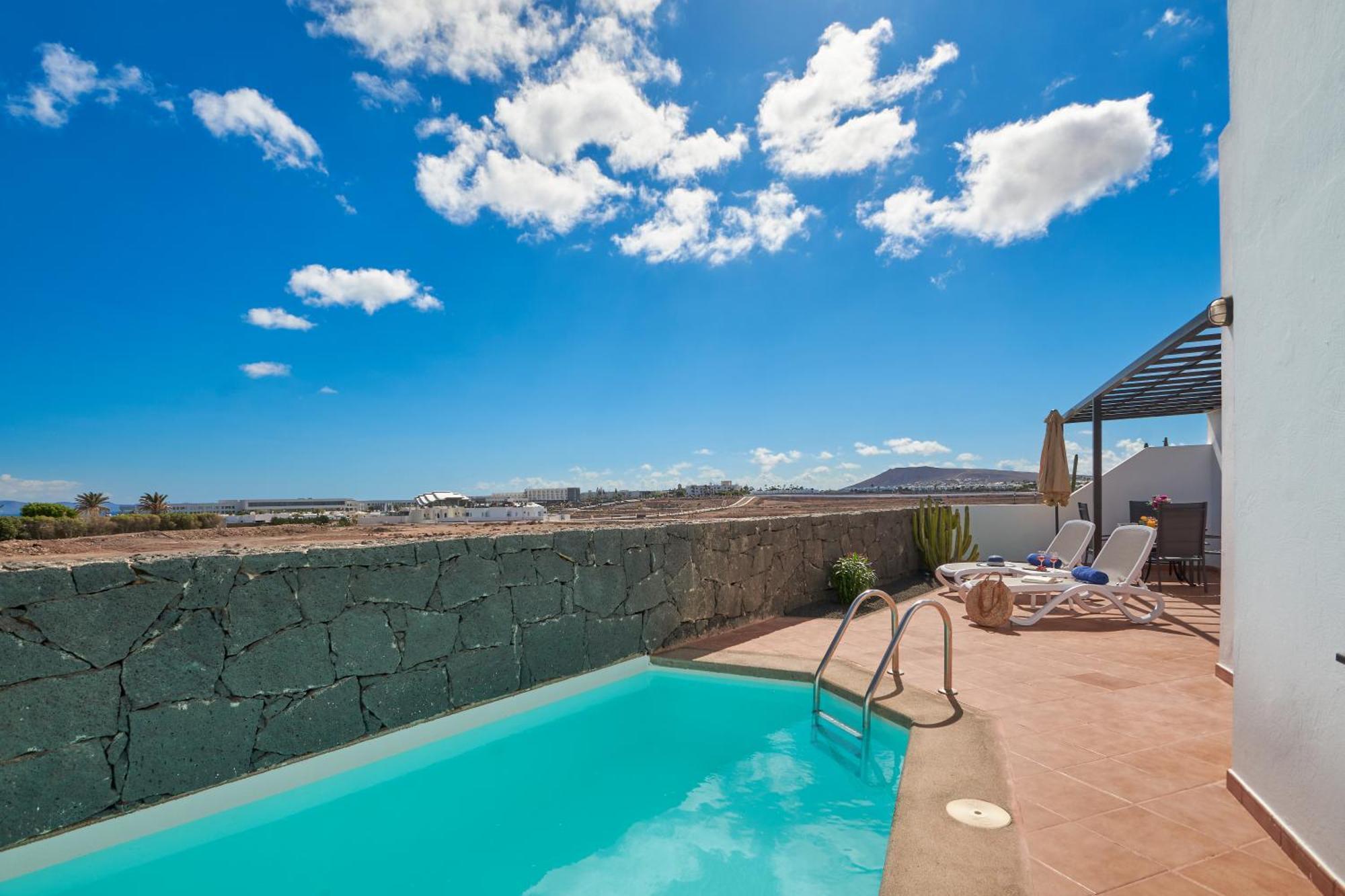 Maria De Timanfaya - Sea And Mountains Views, Pool, Wifi, 15 Minutes Walk To Marina Rubicon Сasa de vacaciones