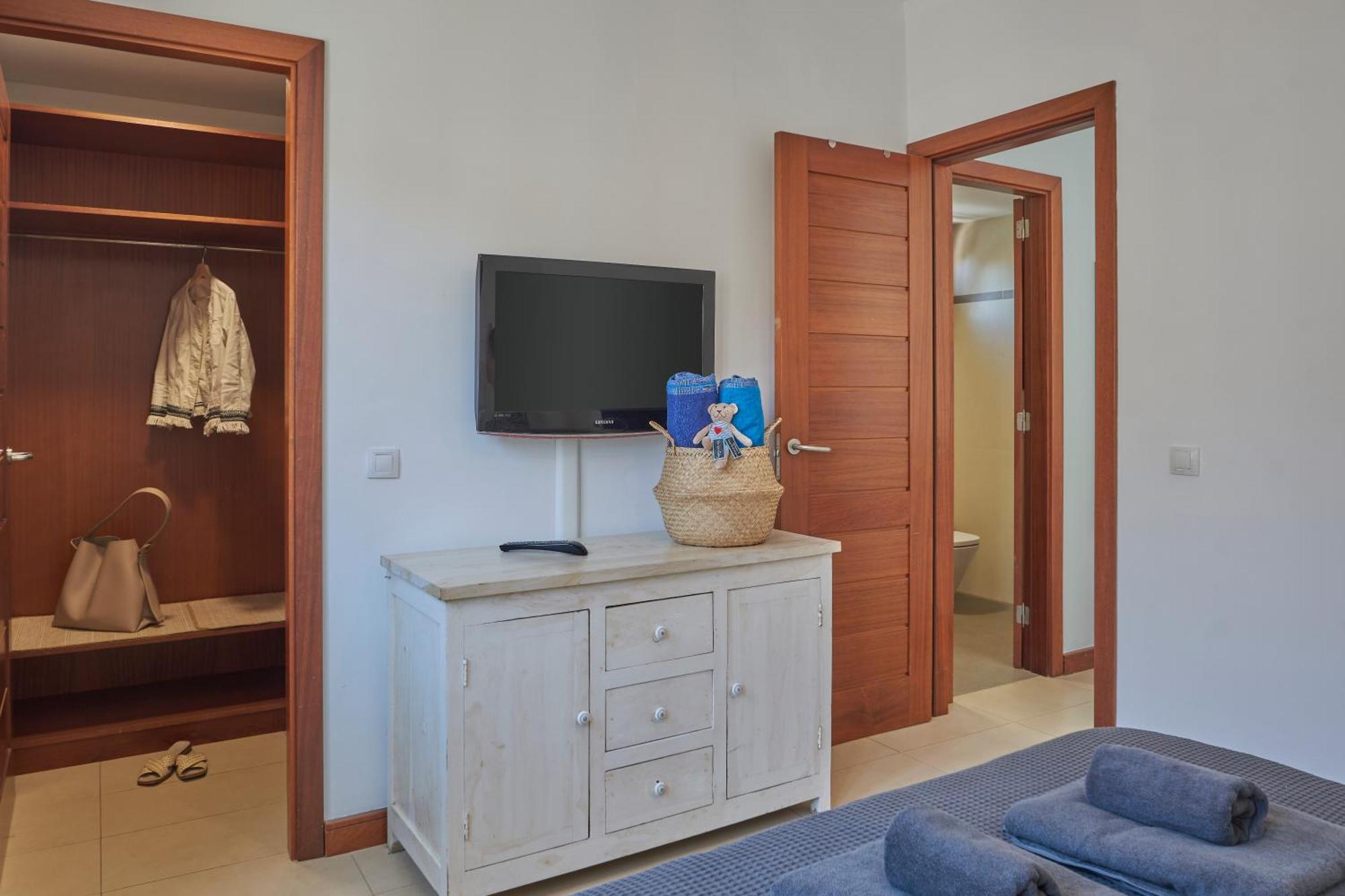 Calero Surfin - Shared Pool, 10 Minutes Walking To Harbour Apartamento Puerto Calero