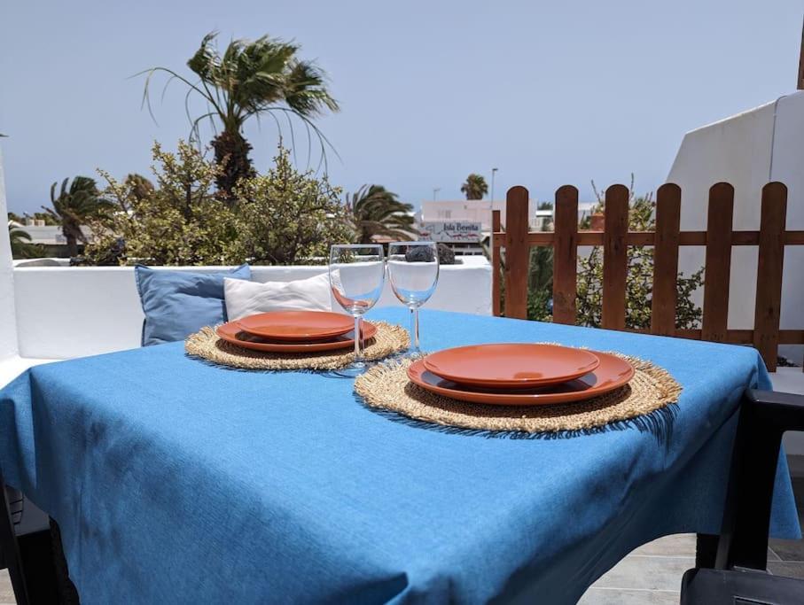 Charming Flat In Molinos With Terrace & Pools, Near Playa Bastian Apartment