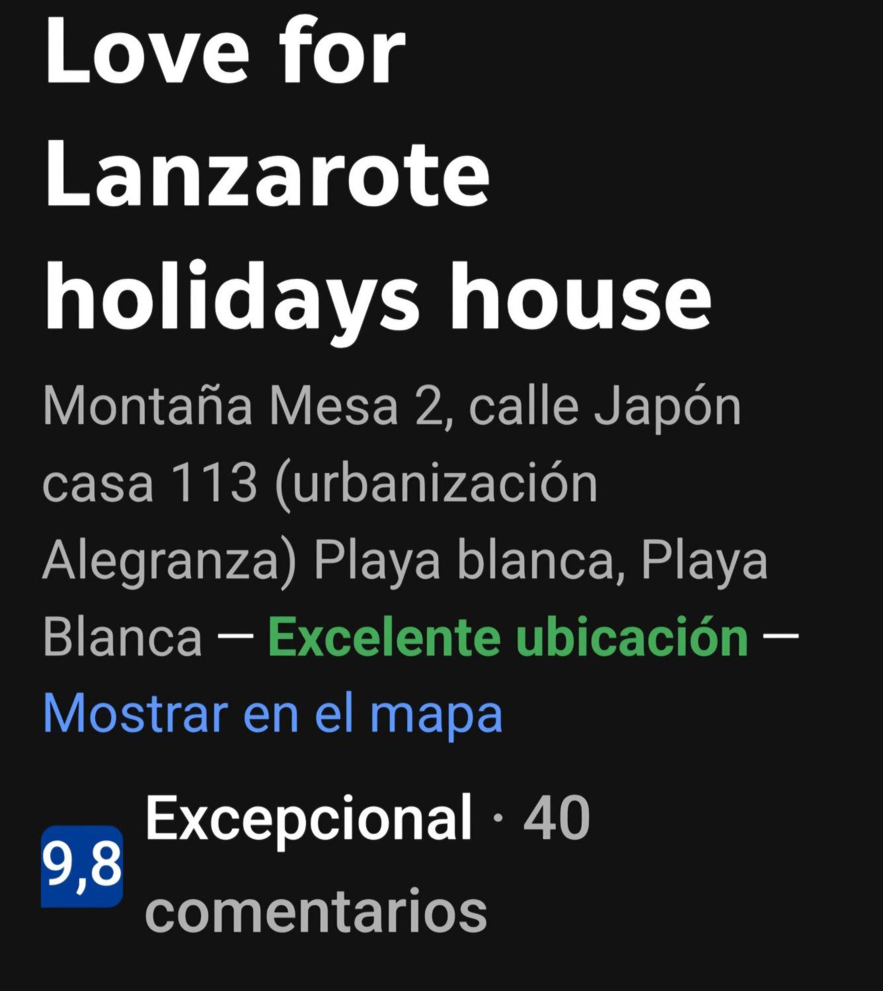 Apartment For Lanzarote Holidays House Playa Blanca (Lanzarote)