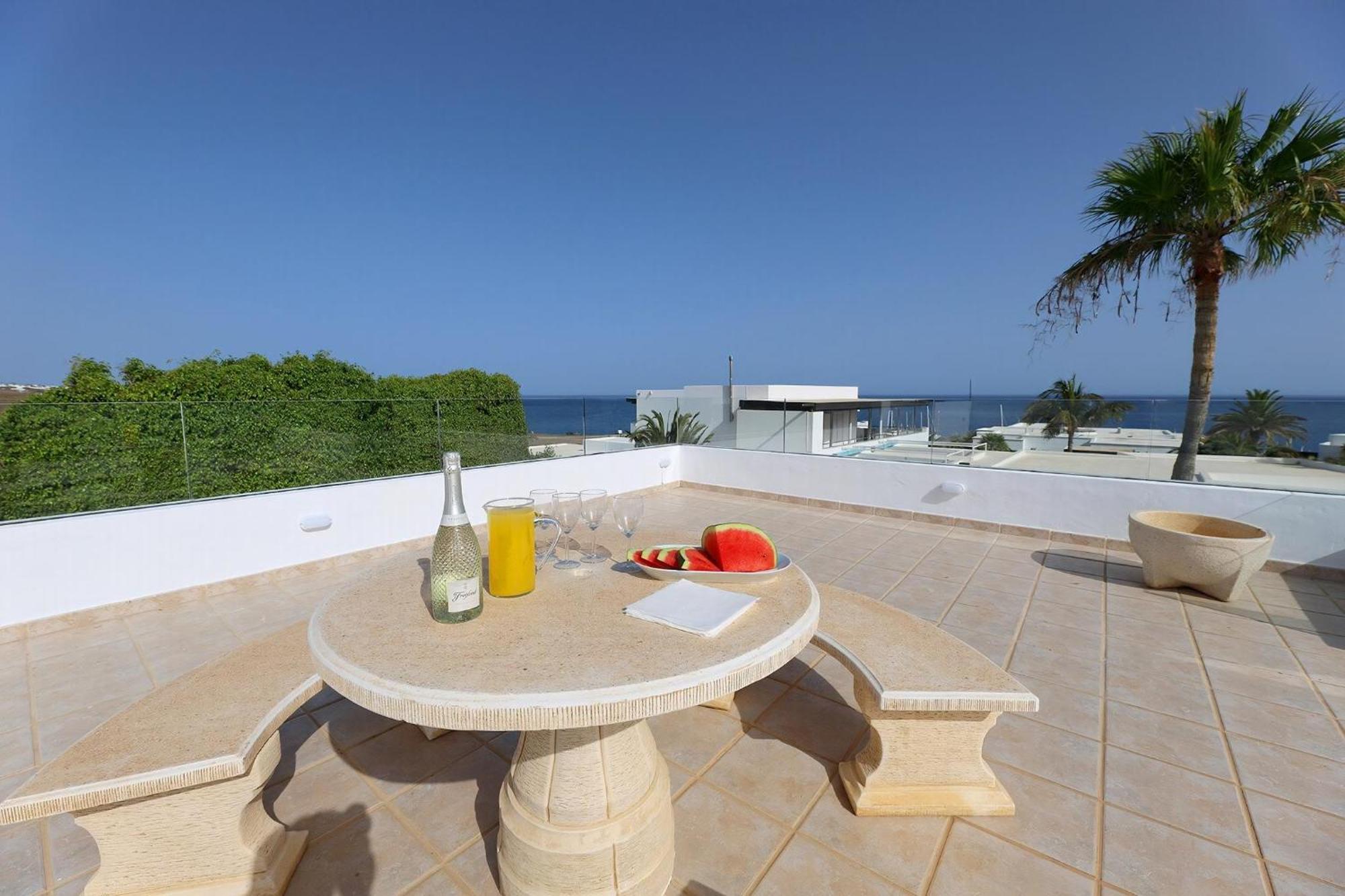 Villa Luxury Casa Nublo 3 Bedrooms Private Pool Terrace With Seaviews Lanzarote *