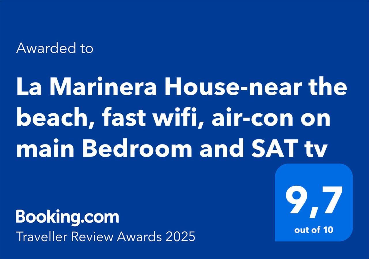 La Marinera House-near The Beach, Fast Wifi, Air-con On Main Bedroom And Sat Tv Holiday home