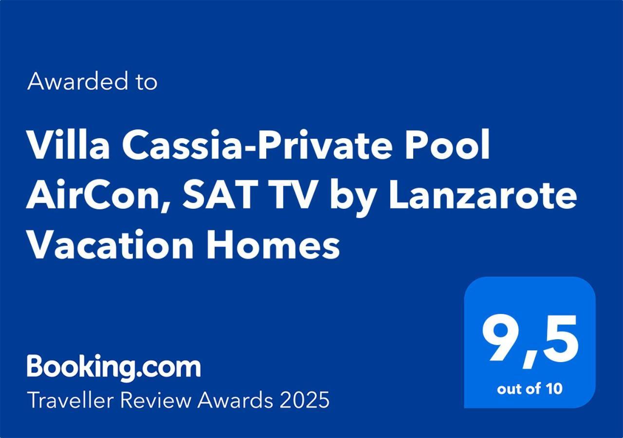Cassia-private Pool Aircon, Sat Tv By Lanzarote Сasa de vacaciones Playa Blanca (Lanzarote)