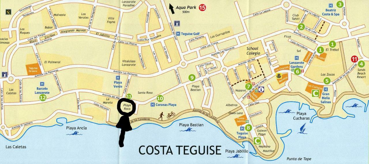 Casa A Primera Linea De Mar Costa Teguise