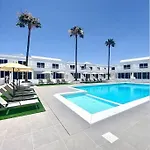 Air Conditioned 2 Bedroom Poolside Apartment Free Wifi Tv Package Includes Uk And European Channels Free On Street Parking Bright And Modern With Fridge Freezer And Washing Machine