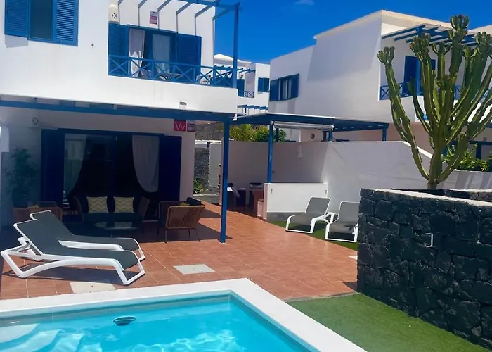 Villa Optimist Rubicon Piscina Climatizable, Frente Al Mar