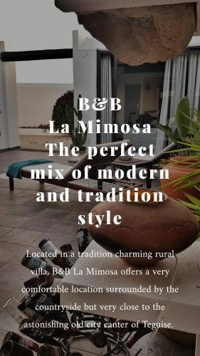 La Mimosa Bed & Breakfast Teguise (Lanzarote)