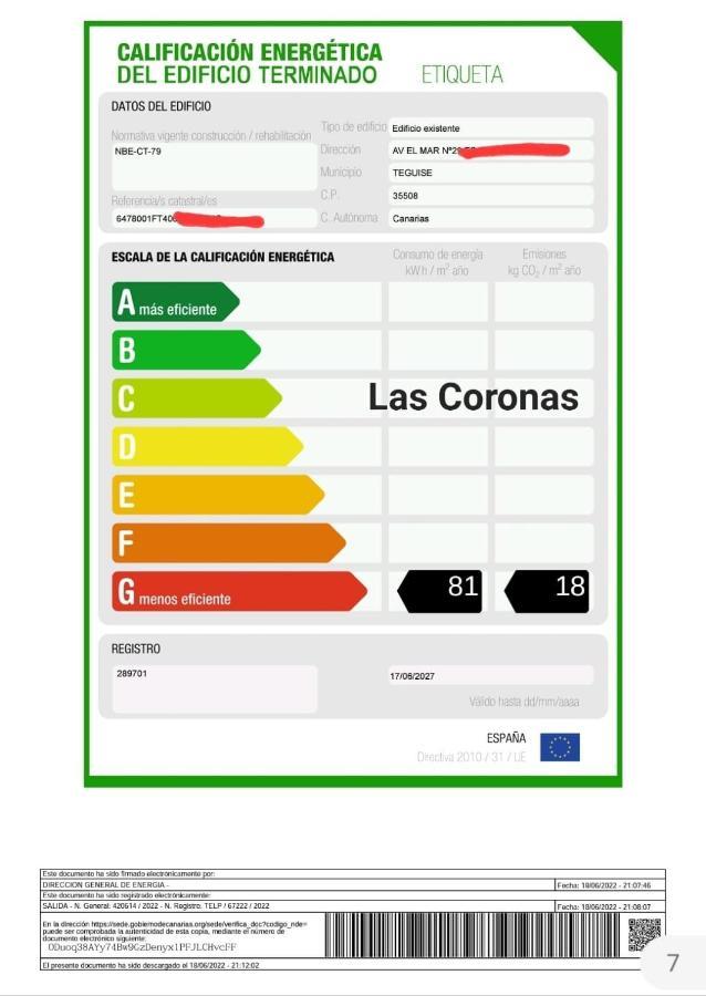 Apartamento Coronas 48 Costa Teguise