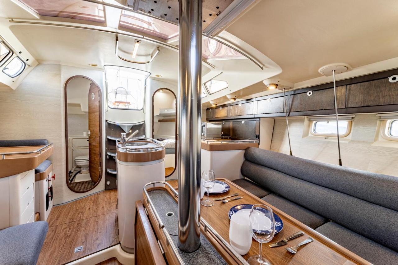 Relaxing On A 38ft Sail Yacht