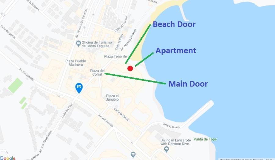 Lanzarote Apartment: Beachfront Oasis In Apartment *