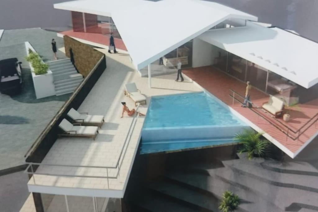 Apartment Meerblick Und Naehe Feuerberge Mit Eigenem Beheizten Pool *