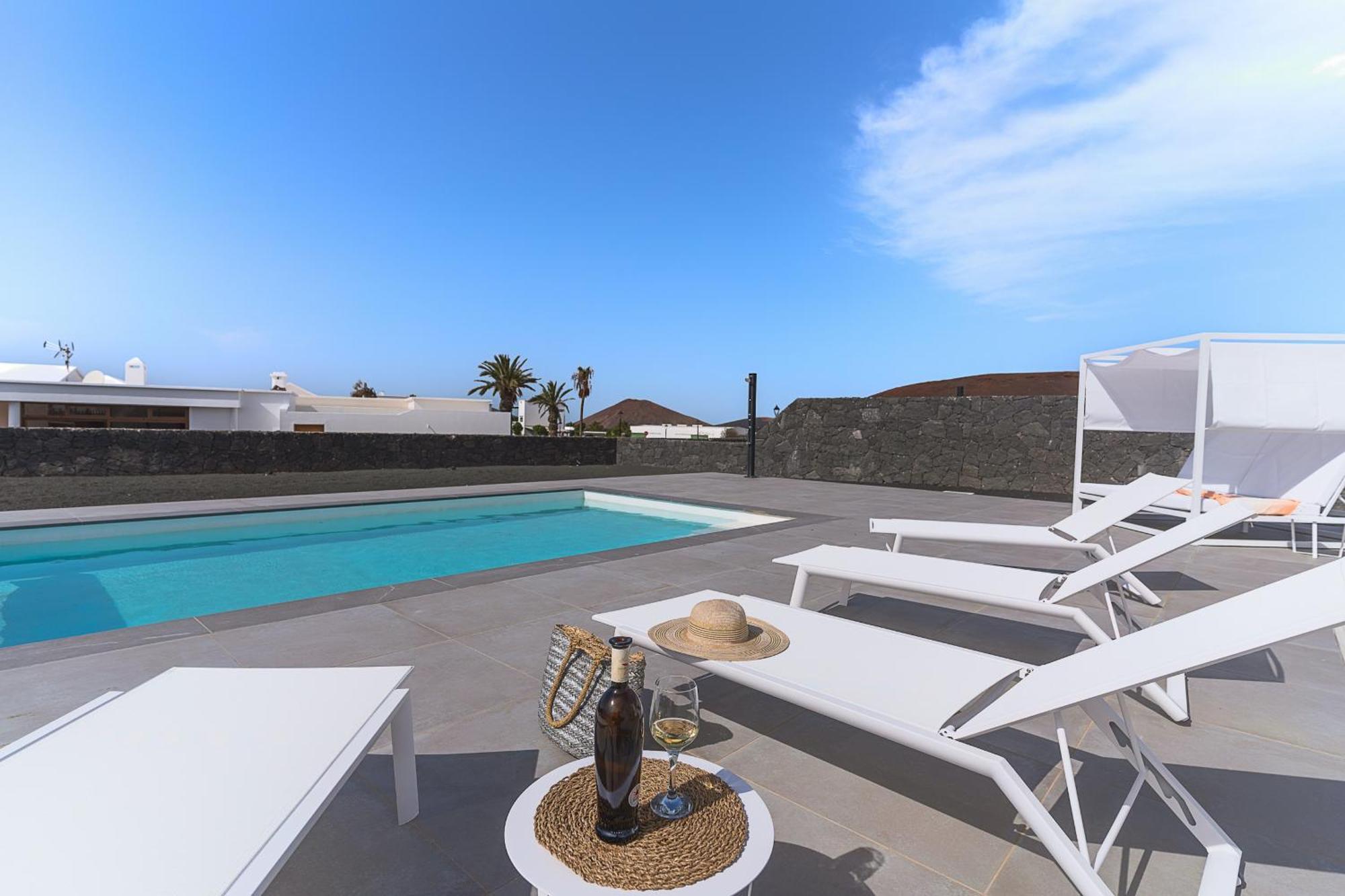 Vv Secretos De Yaiza 3 By Hh - Private Pool & Bbq * Yaiza (Lanzarote)