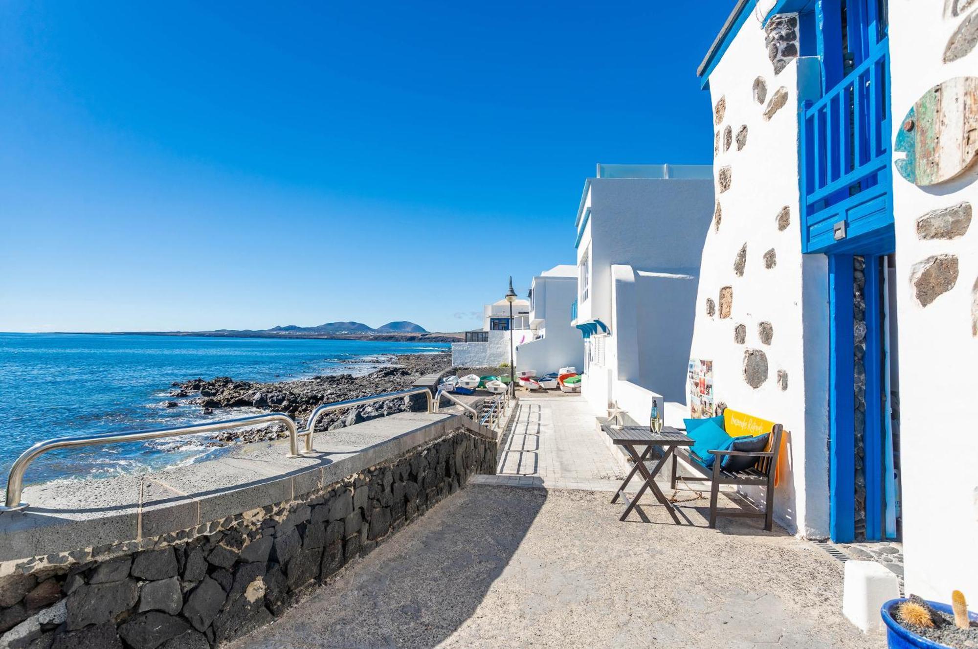 Сasa de vacaciones Eco Fisherman's Seafront - Fantastic Views - Private Courtyard Arrieta (Lanzarote)