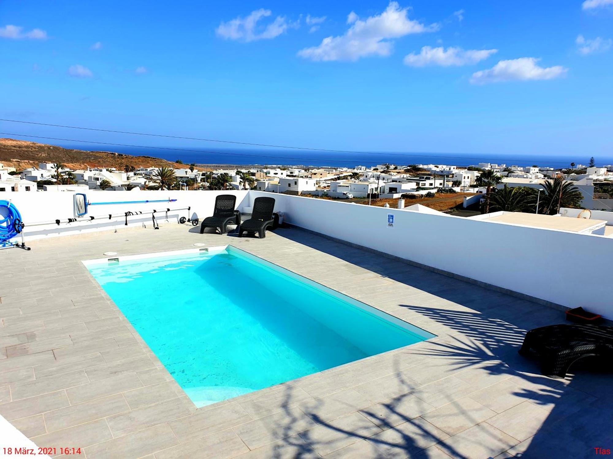 Vista Mar I, Meerblick, 360 Qm, Heated Pool, Hot Tube, Roof Terrace, Gaming Room, Wifi * Tías