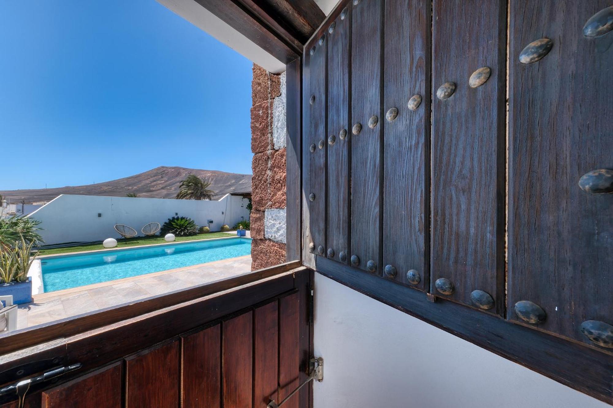 Villa Macher Piscina Y Bar Piscina Tias
