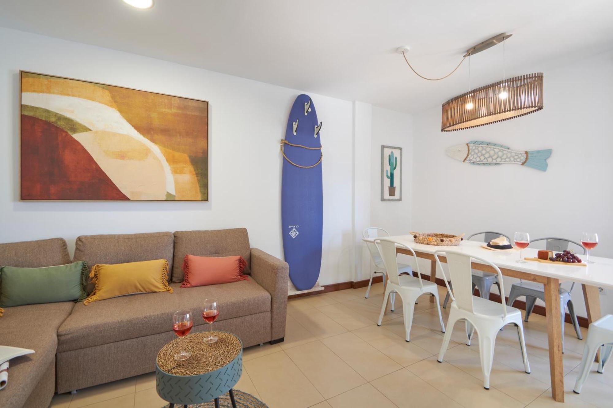 Apartment Calero Surfin - Shared Pool, 10 Minutes Walking To Harbour