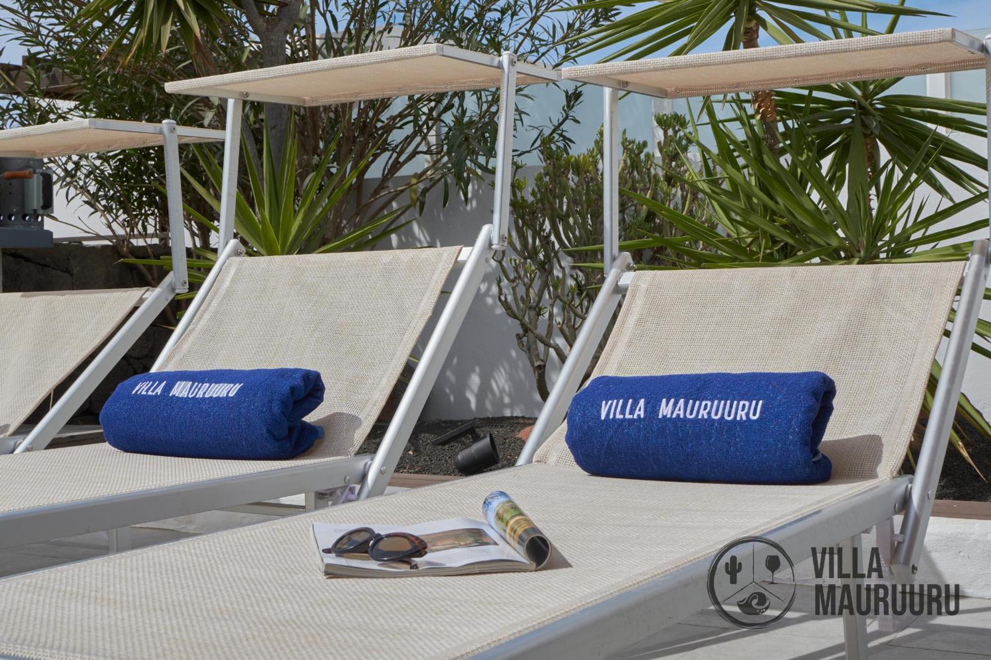 Mauruuru - 10 Minutes Walking To Marina Rubicon, Heated Pool, Bbq & Office Space With Desk And High Speed Internet Villa