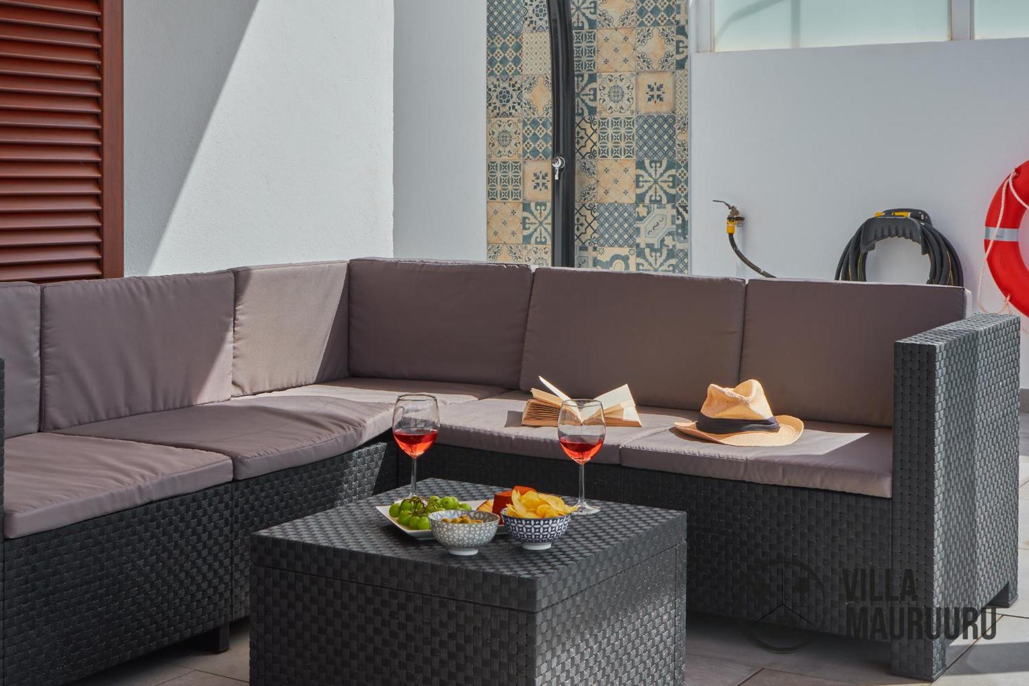Mauruuru - 10 Minutes Walking To Marina Rubicon, Heated Pool, Bbq & Office Space With Desk And High Speed Internet Villa Playa Blanca (Lanzarote)