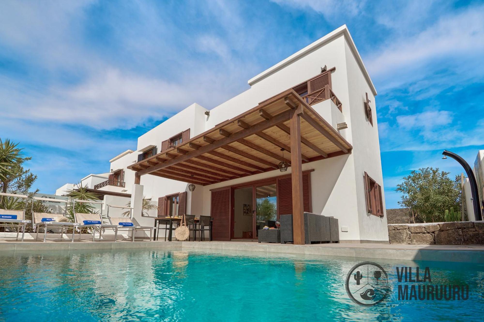 Mauruuru - 10 Minutes Walking To Marina Rubicon, Heated Pool, Bbq & Office Space With Desk And High Speed Internet *