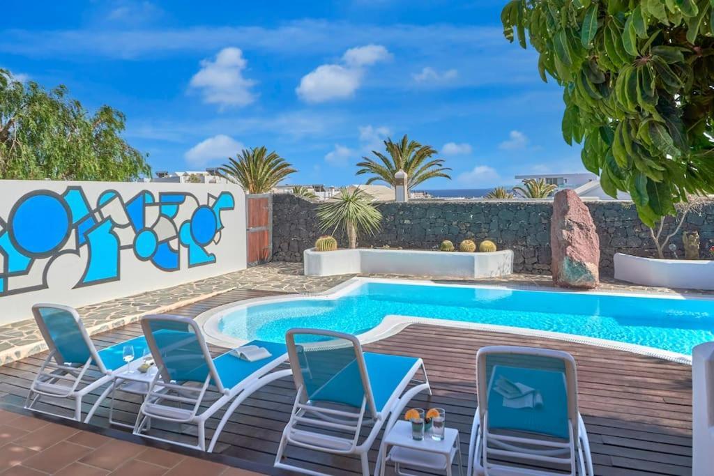 Casa Petra Peaceful & Private, Sea Views, Pool & Bbq Villa Playa Blanca (Lanzarote)
