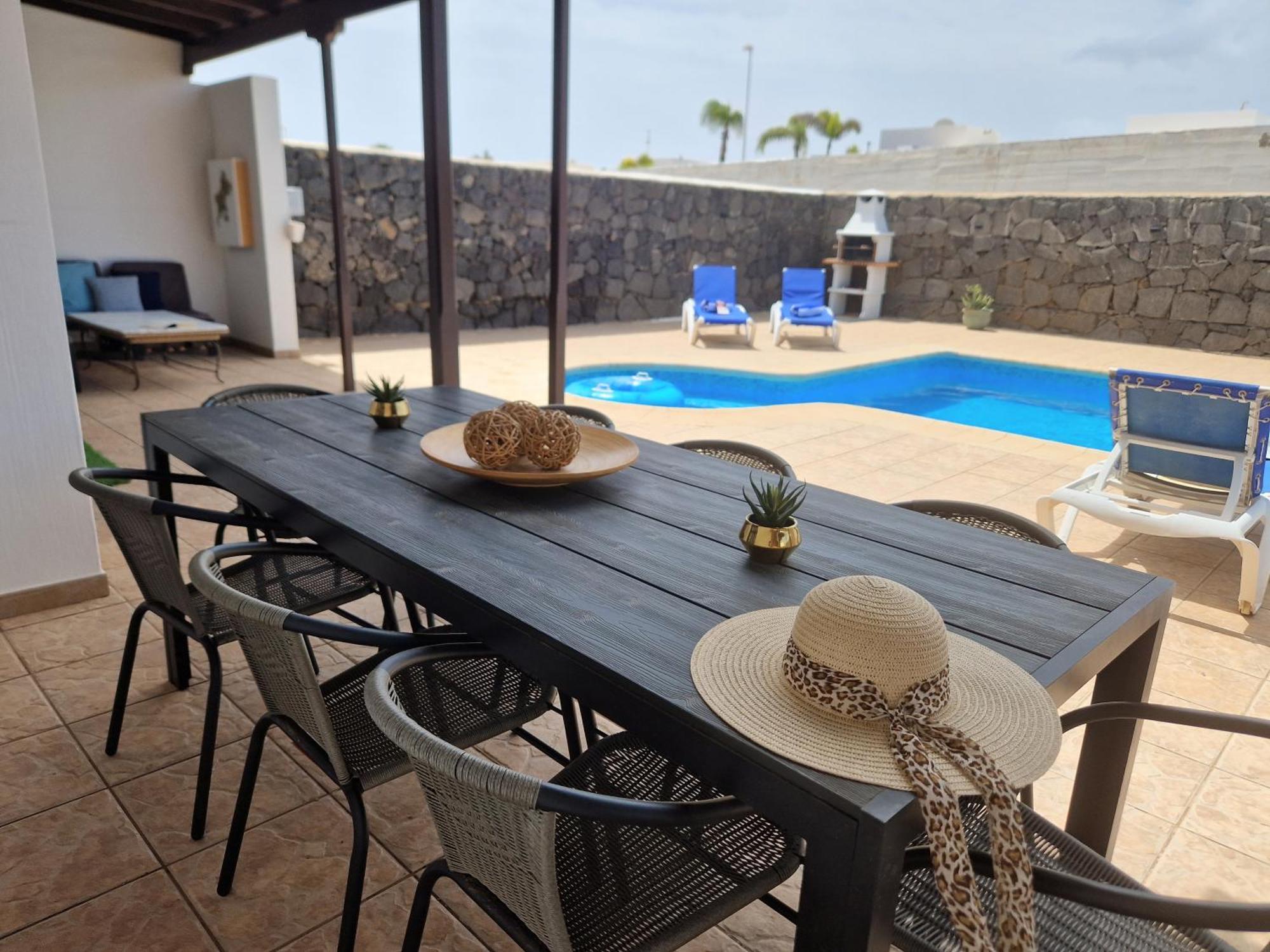 Villablanca Mar Heated Private Pool In A Charming Retreat Of Serenity * Playa Blanca (Lanzarote)