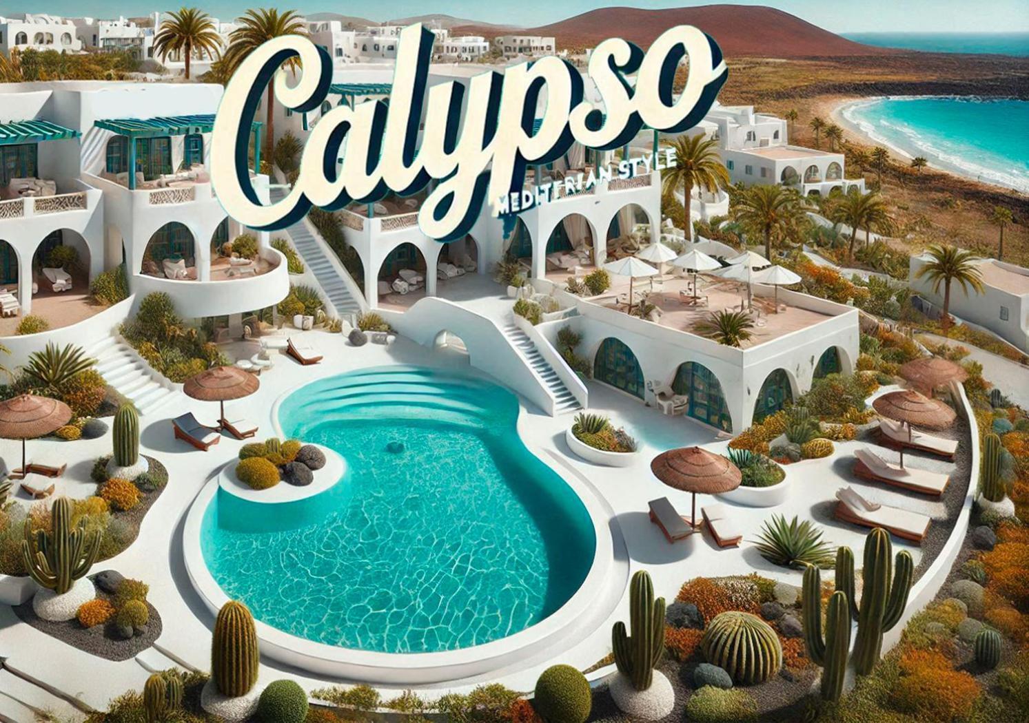 Apartamento Calypso, Completo Con Vistas Al Mar Y A La Piscina En Costa Teguise