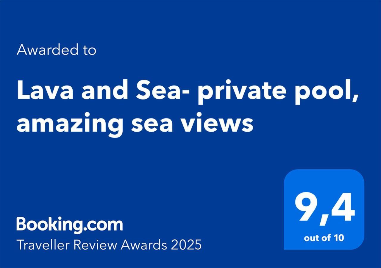 Holiday home Lava And Sea- Private Pool, Amazing Sea Views *