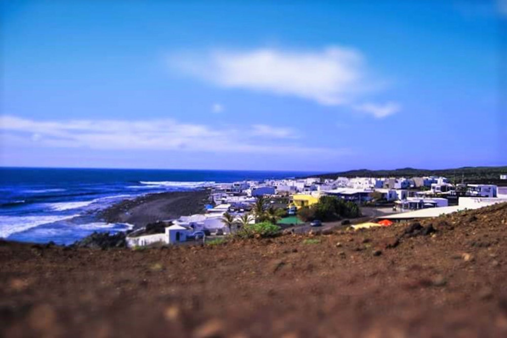 House With 3 Bedrooms In El Golfo, Lanzarote, With Terrace And Wifi Near The Apartamento El Golfo