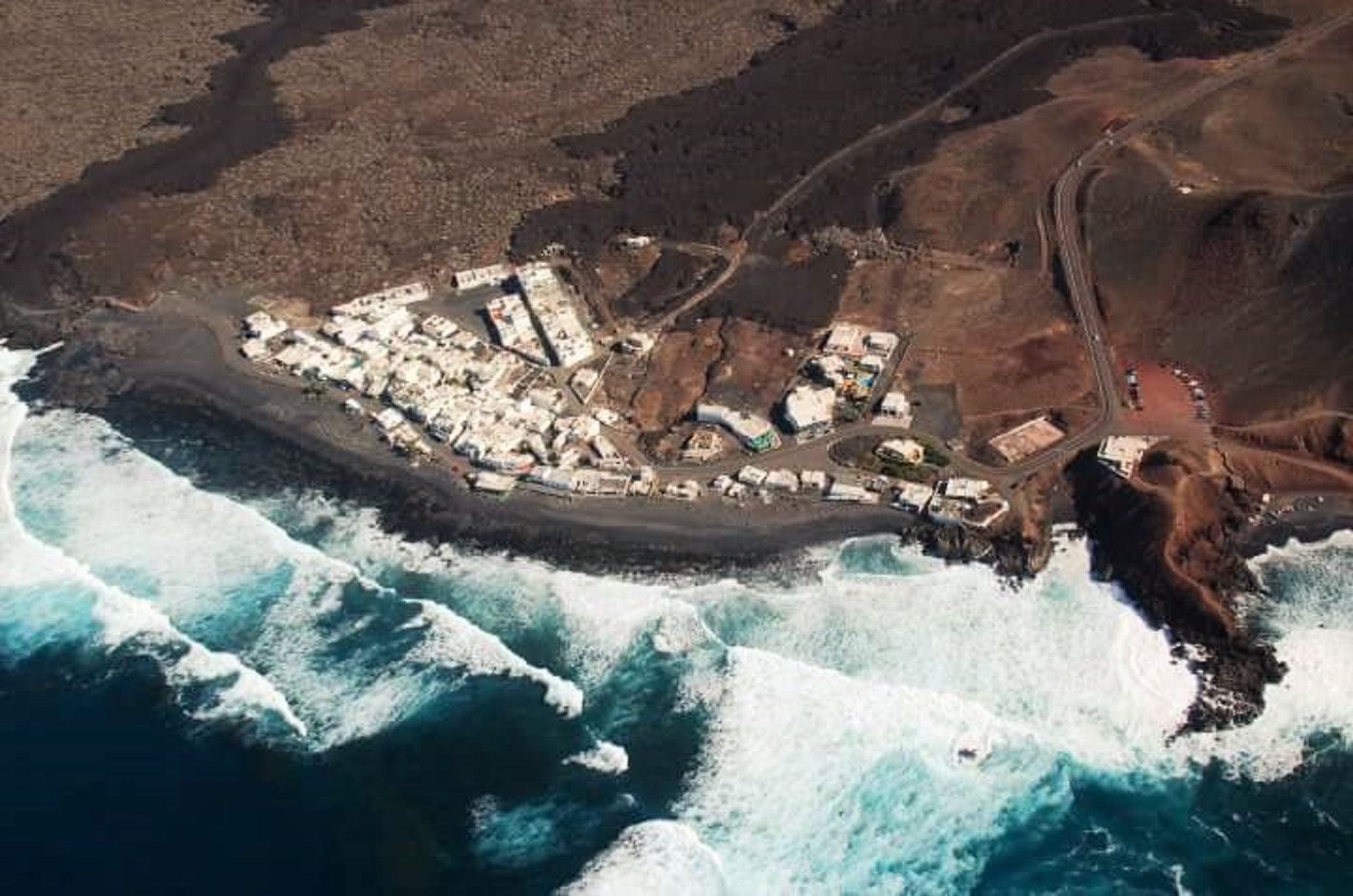 House With 3 Bedrooms In El Golfo, Lanzarote, With Terrace And Wifi Near The Apartamento *