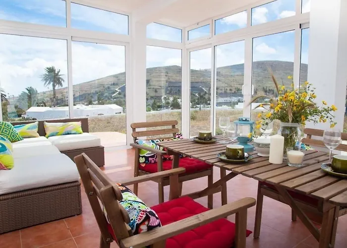 Villa Las 5 Palmas Mit Pool Und Panoramablick