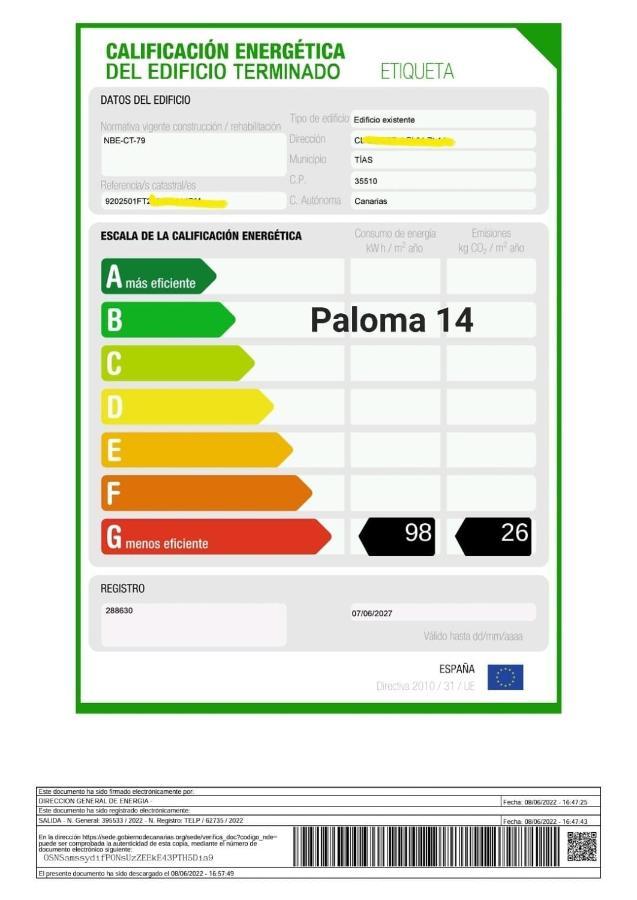 Paloma 14 *