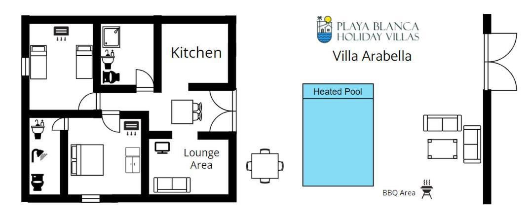 Villa Stunning Arabella - Heated Pool - Bbq - Amazing Terrace -